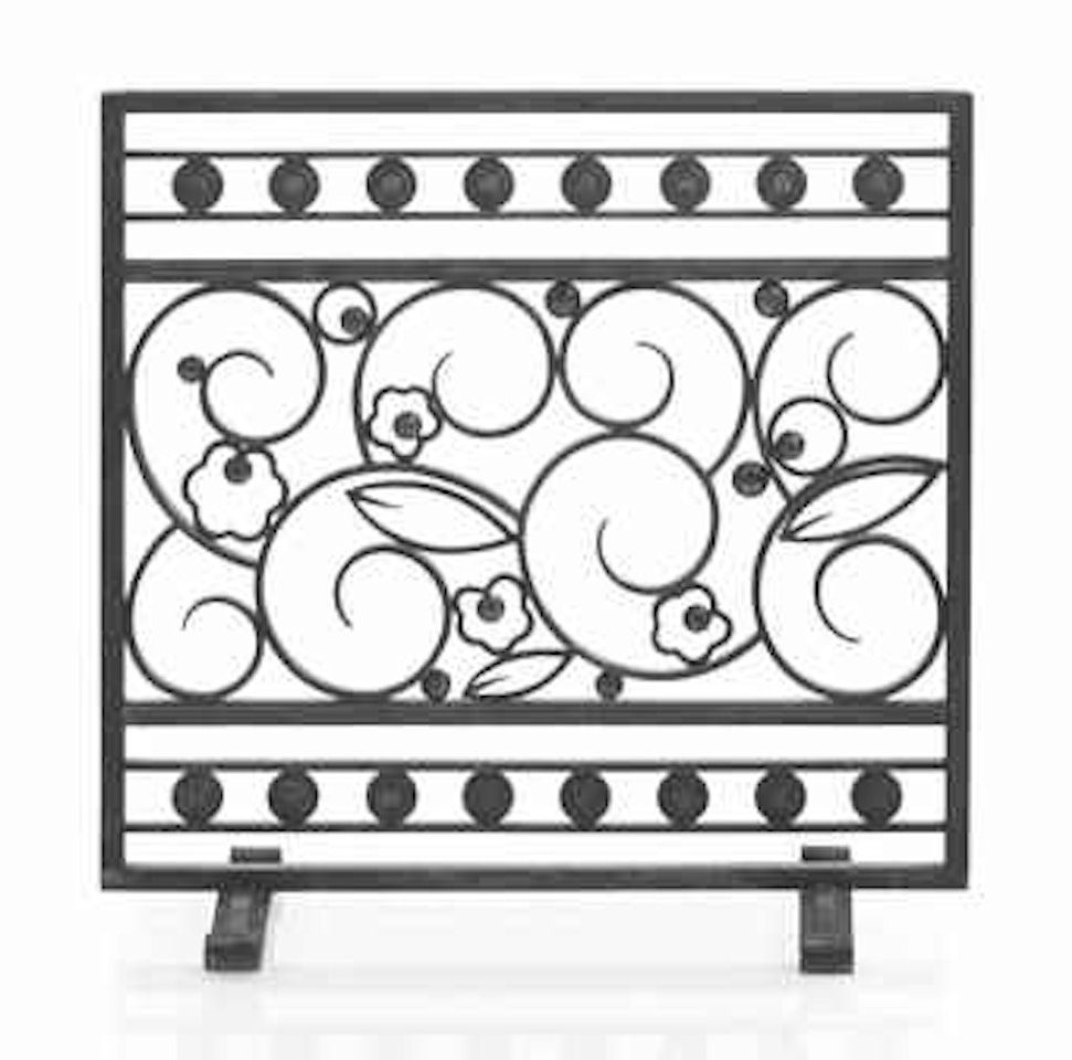 A FIRE SCREEN by Edgar Brandt