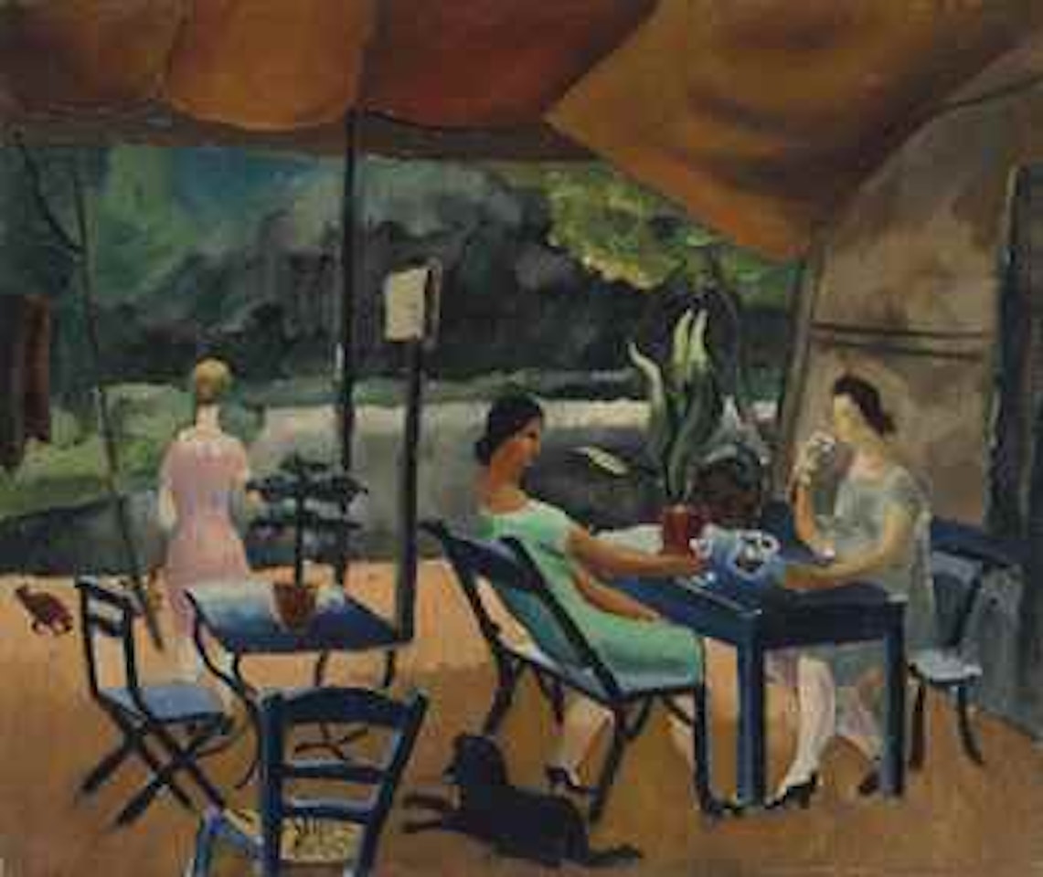 Restaurant at St Cloud by Christopher Wood