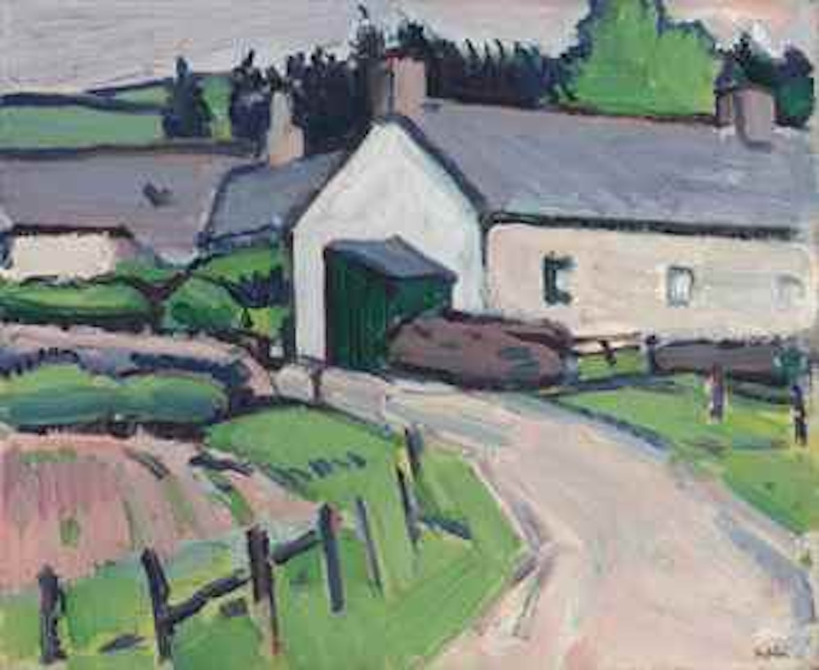 The White Cottage by Samuel John Peploe