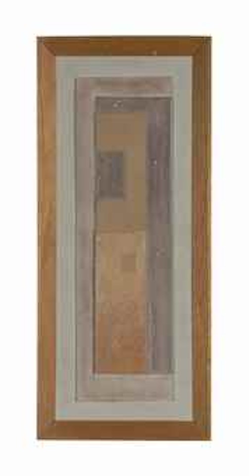 October 1959 (vertical column) by Ben Nicholson, O.M.
