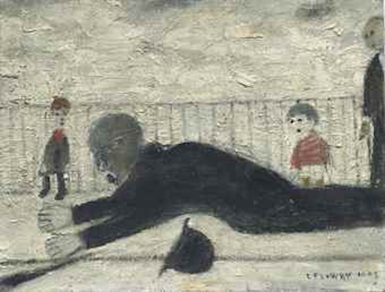 Man Falling Over by Laurence Stephen Lowry