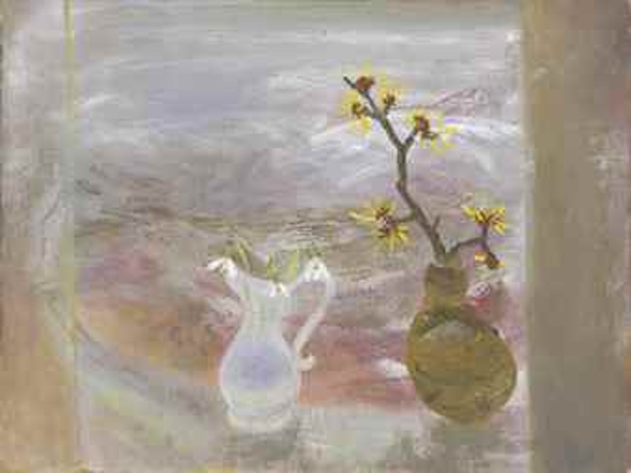 Snowdrops and Witch Hazel by Winifred Nicholson