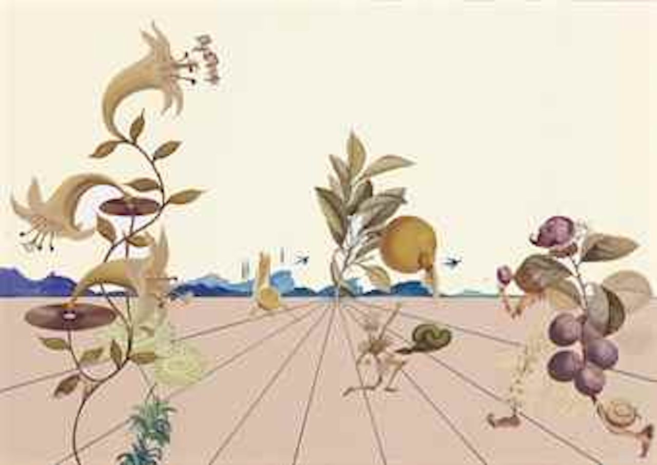 Flordali I by Salvador Dali