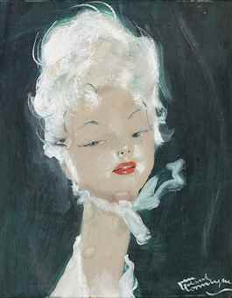 Nadine by Jean Gabriel Domergue