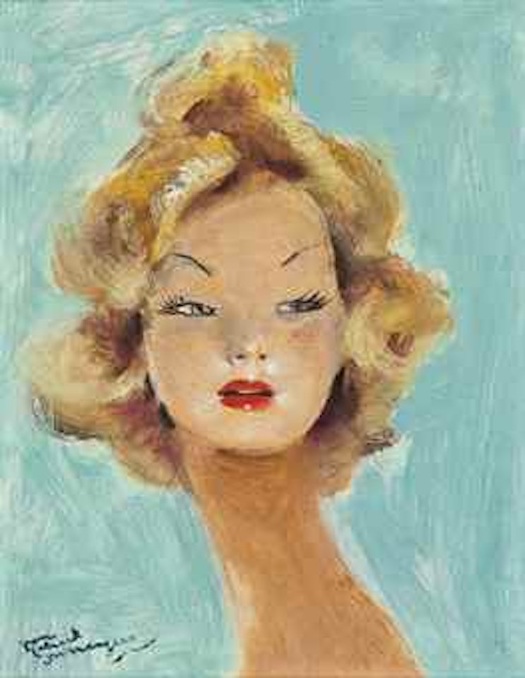 Mademoiselle Joan Baker by Jean Gabriel Domergue