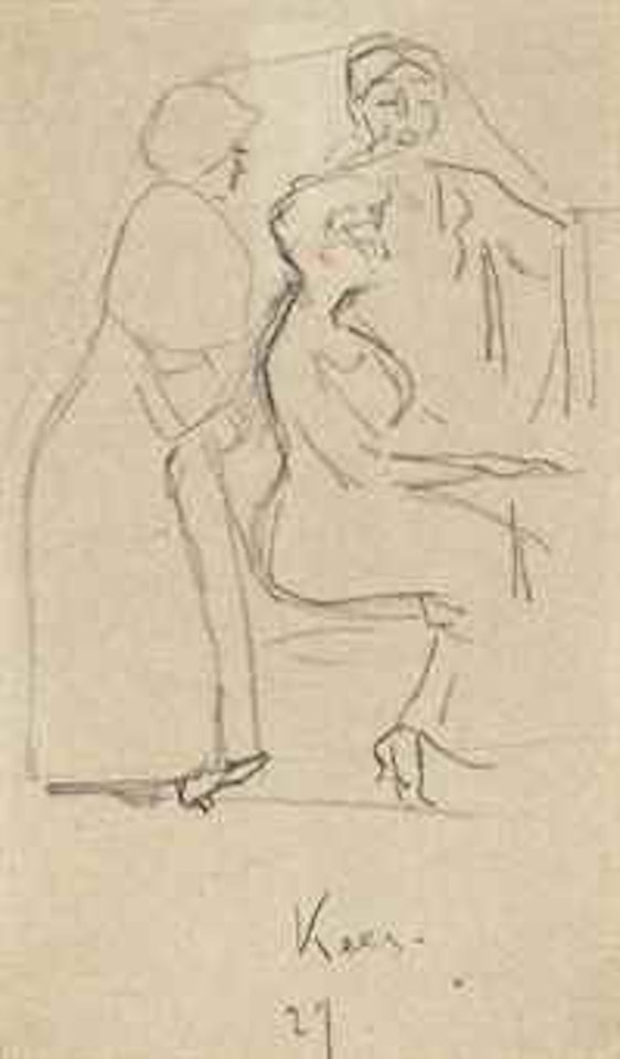 La leçon de piano by Kees van Dongen