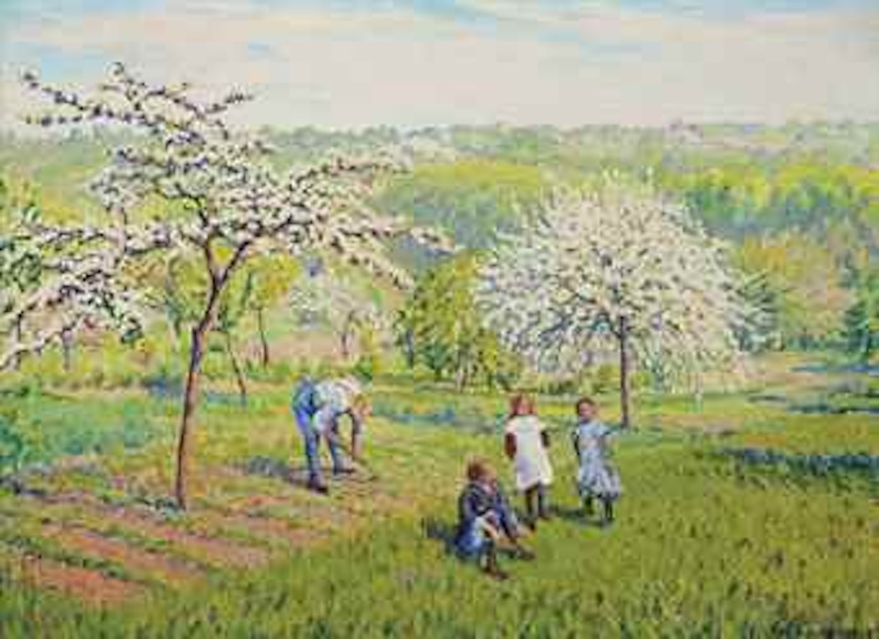 Le printemps by Gustave Cariot