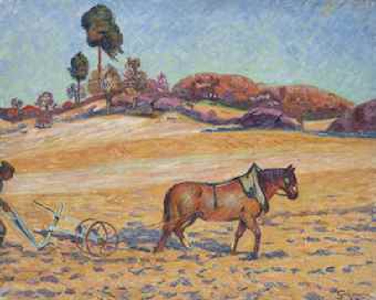 Labour dans la Creuse by Armand Guillaumin
