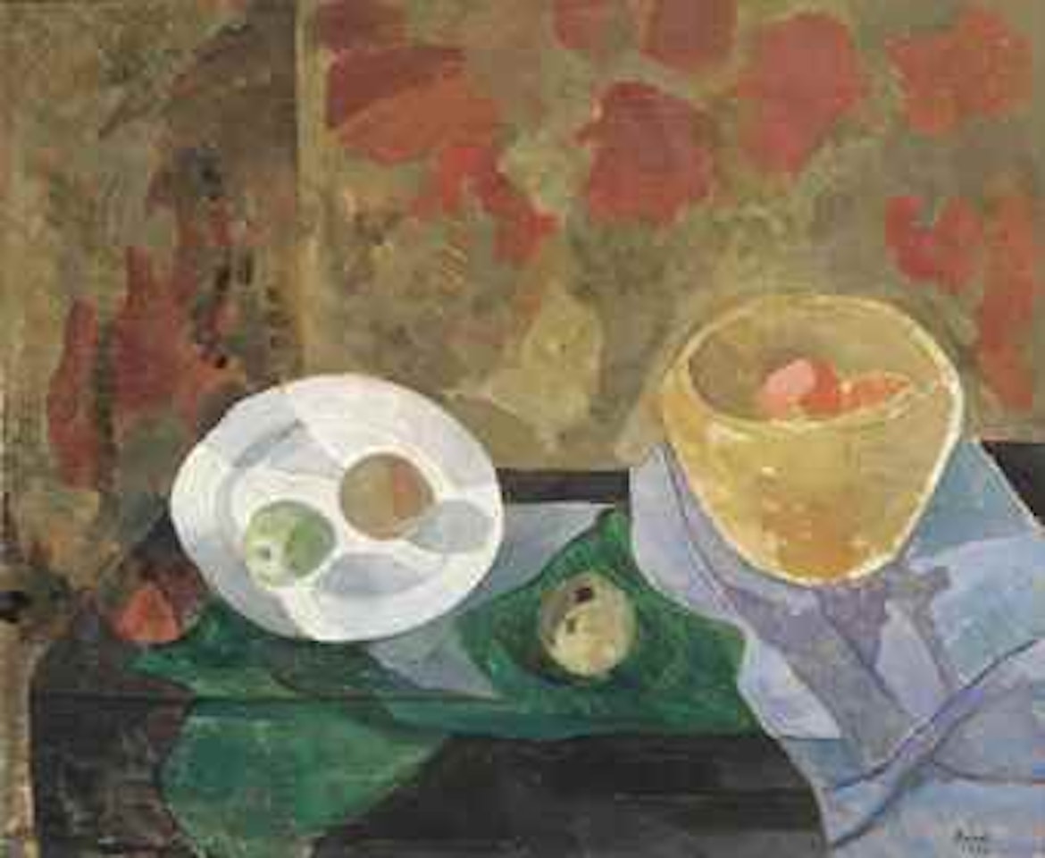 Assiette et compotier by Francisco Bores