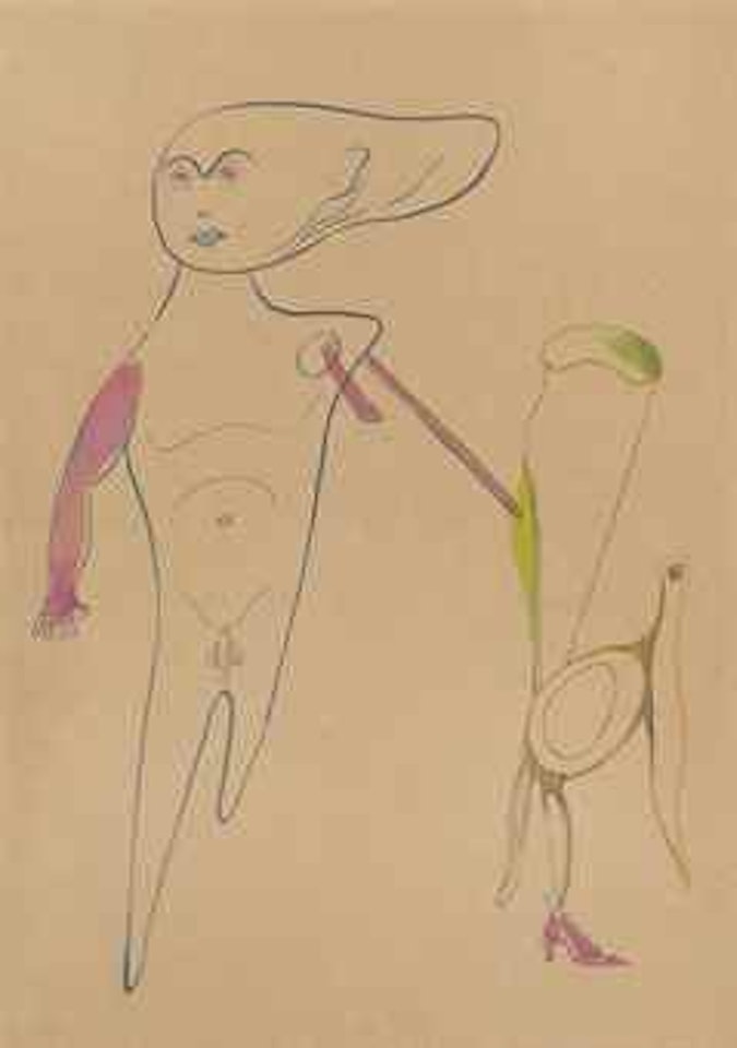 Composition surréaliste by Victor Brauner
