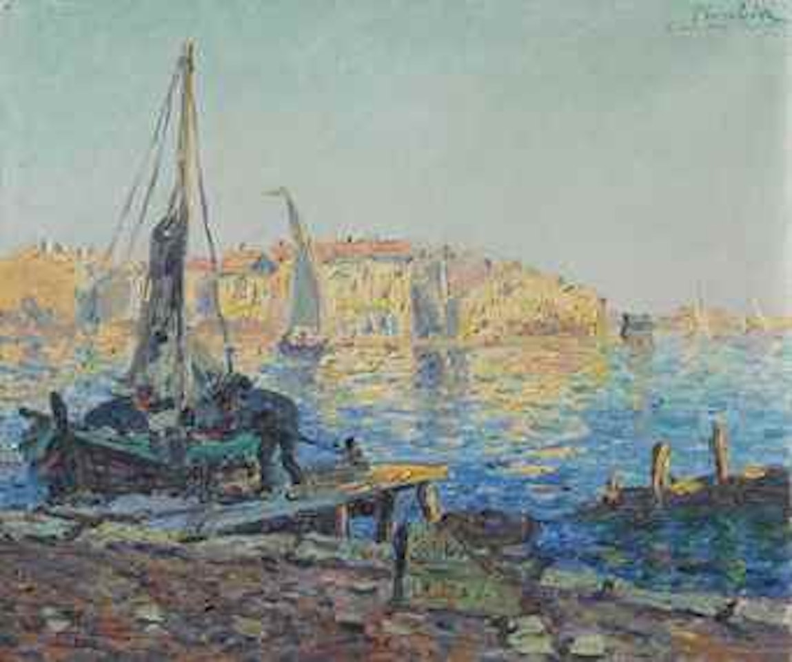 Le retour de la pêche, les Martigues by Francis Picabia