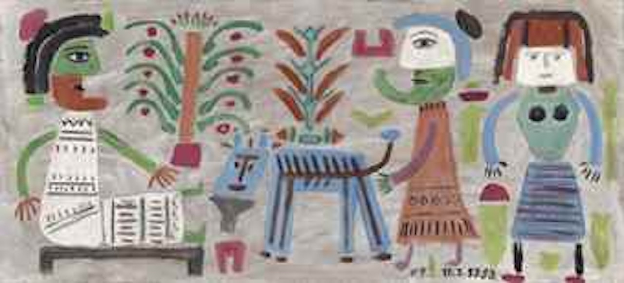 Tapis vert by Victor Brauner