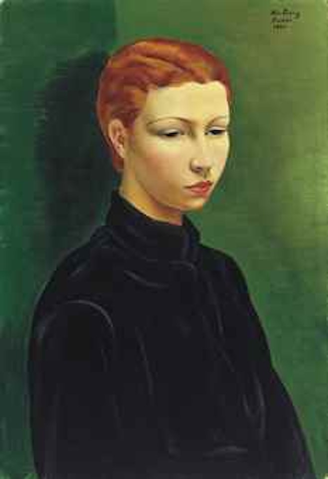 Mademoiselle A.O. by Moïse Kisling