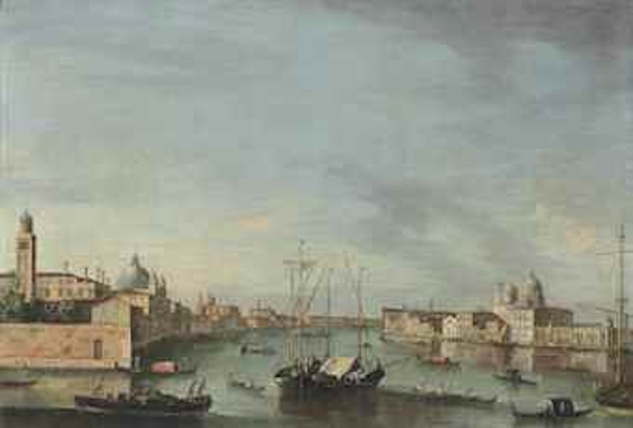 The Giudecca, Venice, with the Zattere and the Redentore by Apollonio Domenichini