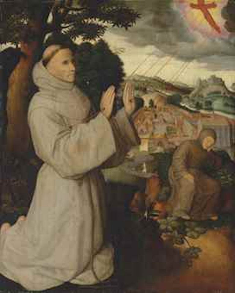 Saint Francis receiving the Stigmata by Netherlandish School
