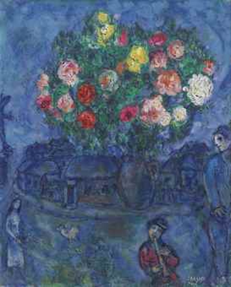 Le petit flûtiste by Marc Chagall