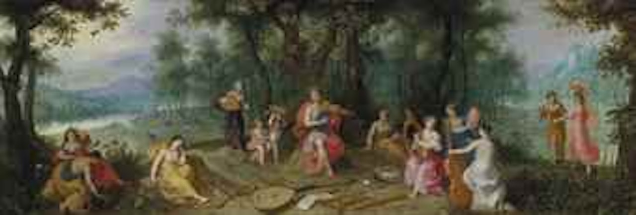 Apollo and the Muses by Jan Brueghel the Younger