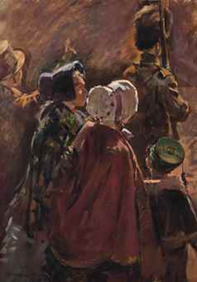 Study for 'The Destruction of the Second Royal Exchange in 1838' by Stanhope Alexander Forbes
