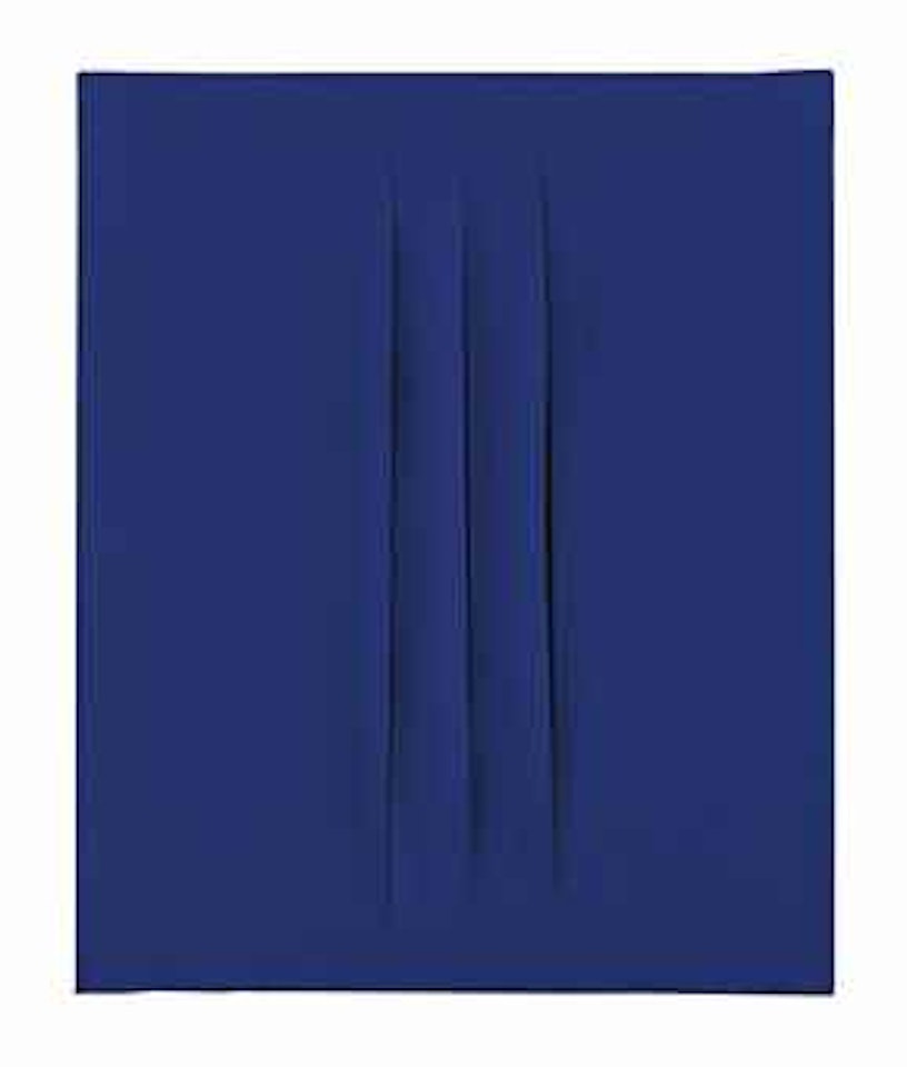 Concetto spaziale, Attese by Lucio Fontana