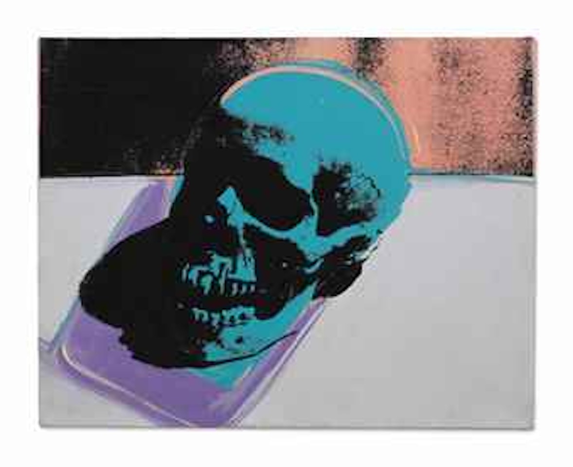 Skull by Andy Warhol