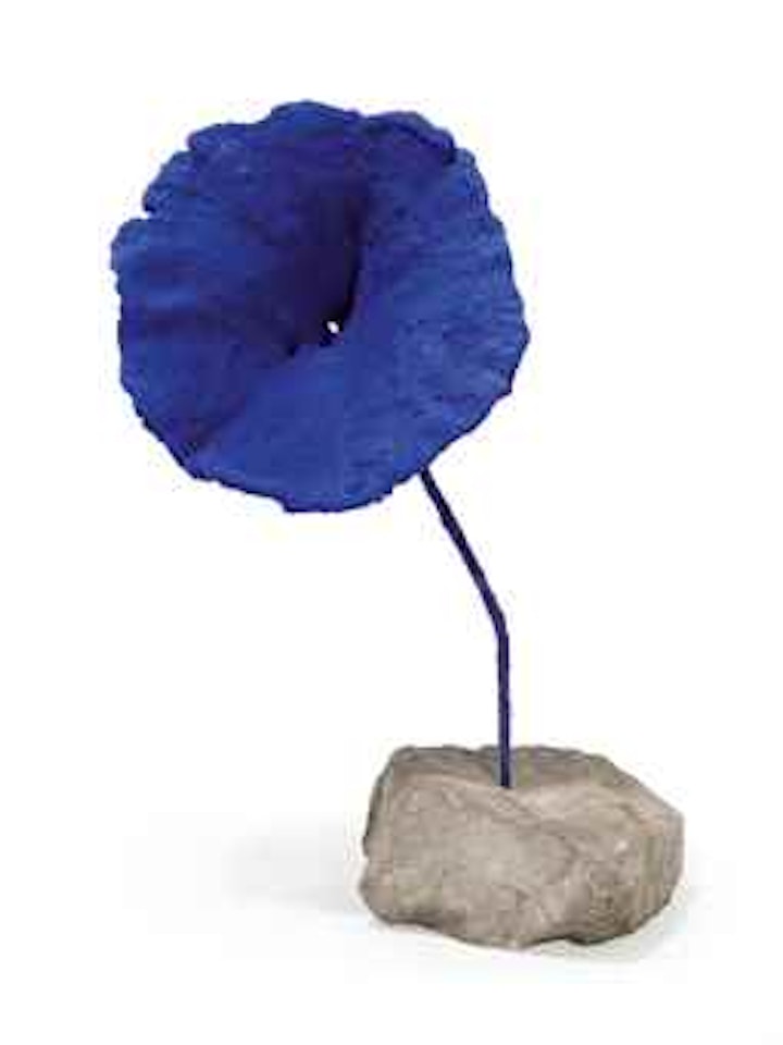Sculpture éponge bleue (SE 284) by Yves Klein