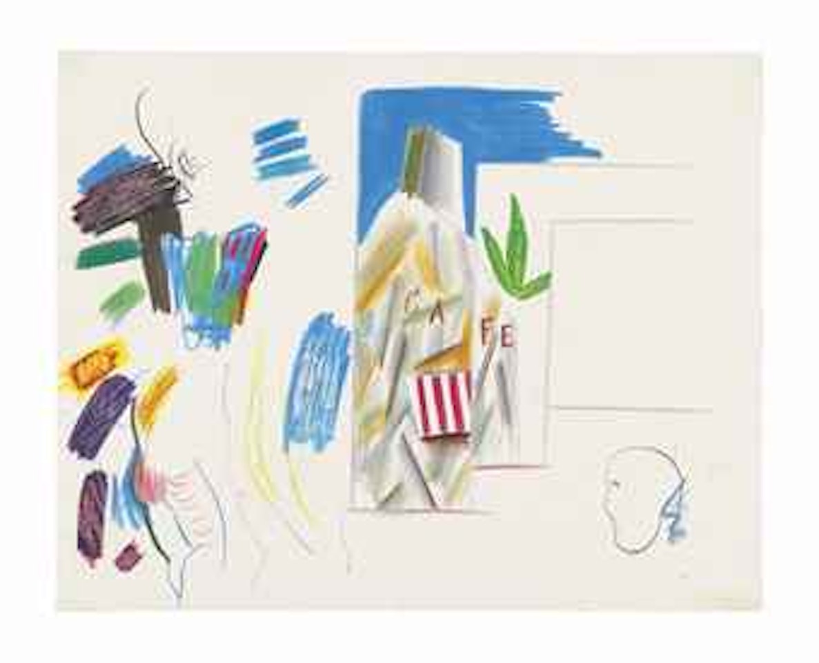 Cubist Café (from Parade Triple Bill) by David Hockney