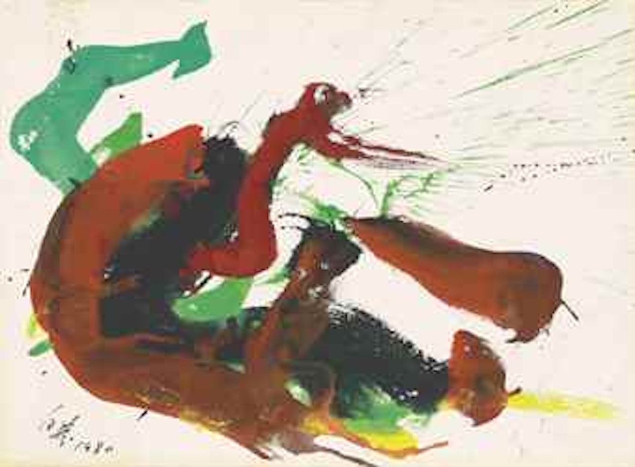 Untitled by Kazuo Shiraga