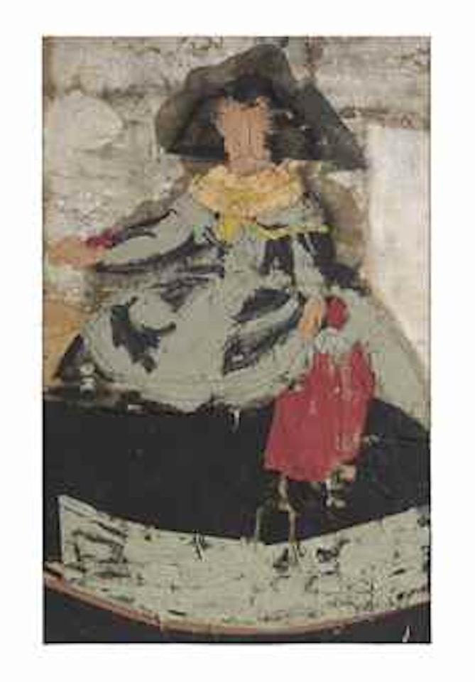 Personaje con panuelo rojo (Personage with Red Handkerchief) by Manolo Valdés