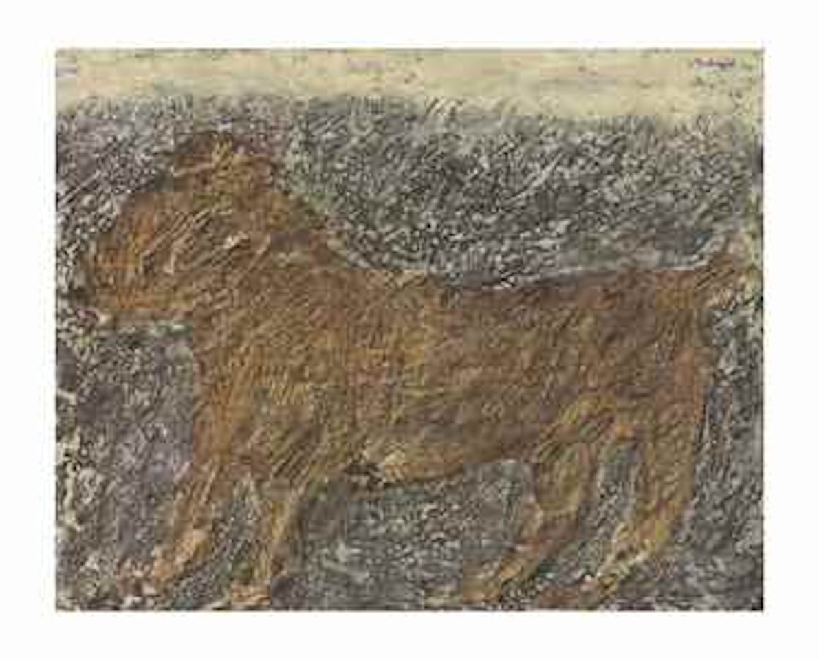 Chien (Dog) by Jean Dubuffet