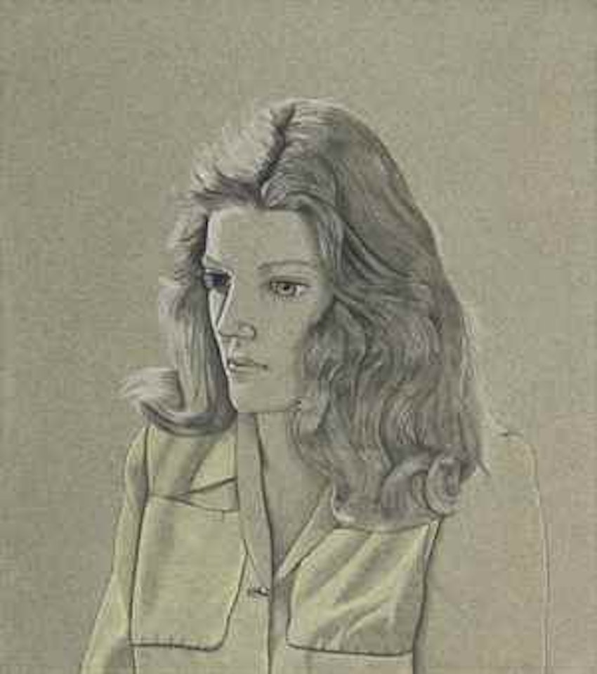 A Girl (Pauline Tennant) by Lucian Freud