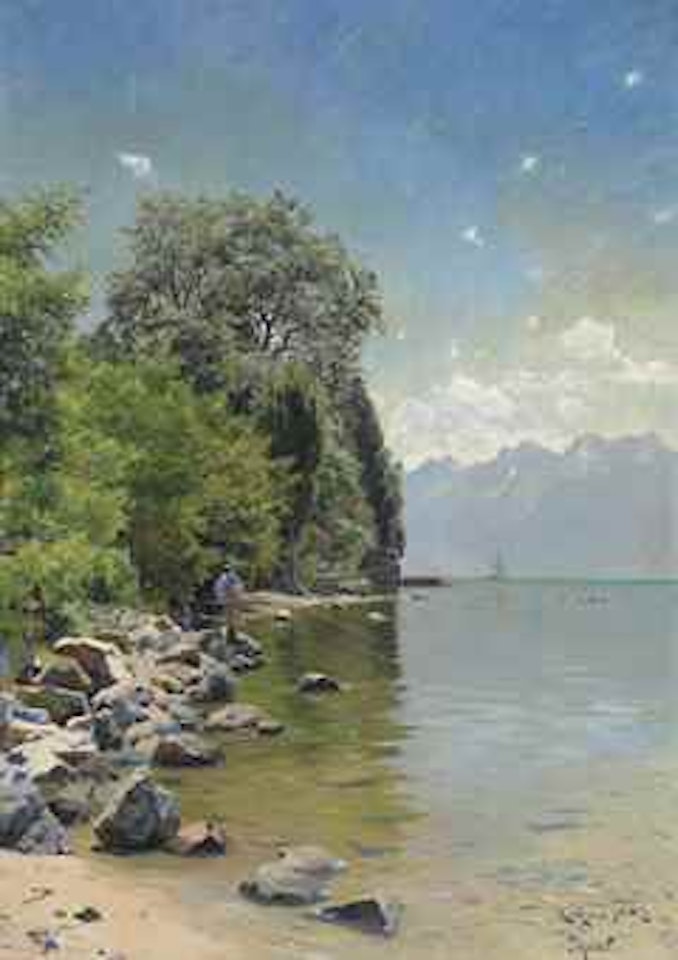 Lac Léman, Switzerland by Peder Mork Monsted