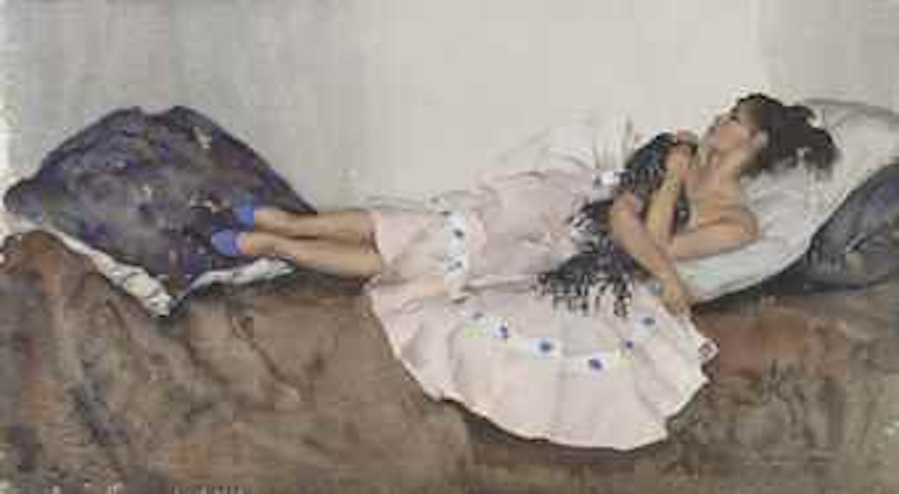 The Dancer Zelinda Resting by William Russell Flint
