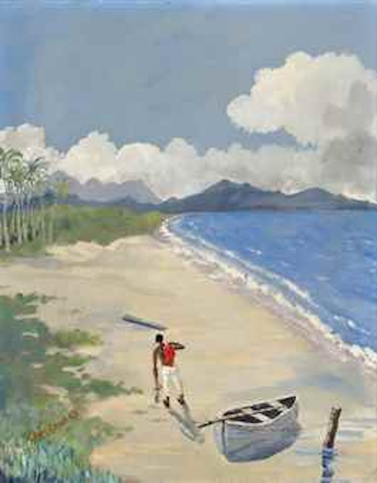 Man on a Beach, Jamaica by Noel Coward