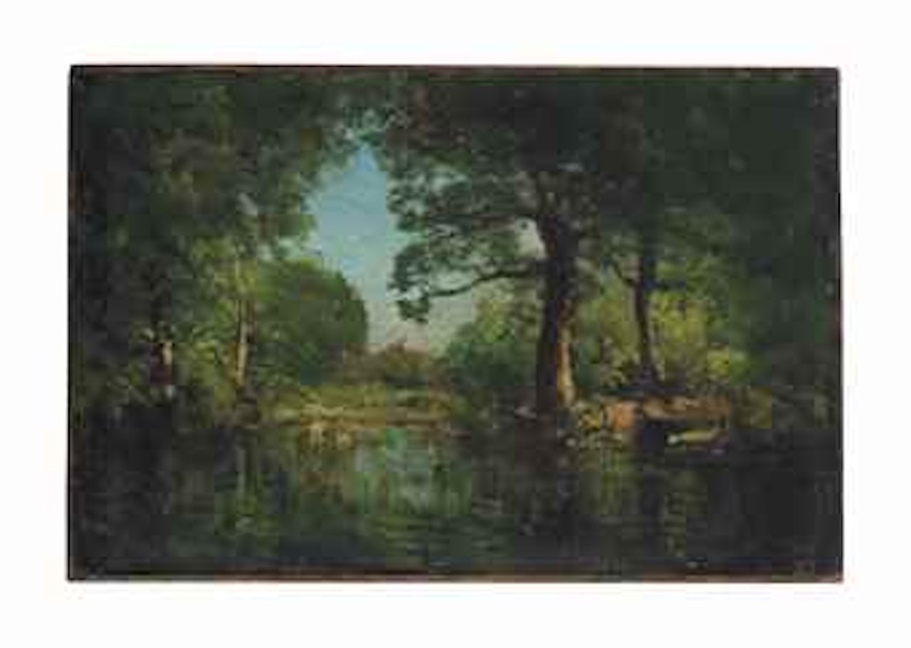 A Woodland Pool by Julian Onderdonk
