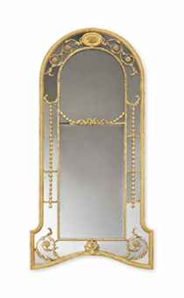 A GEORGE III GILTWOOD PIER MIRROR by Anonymous
