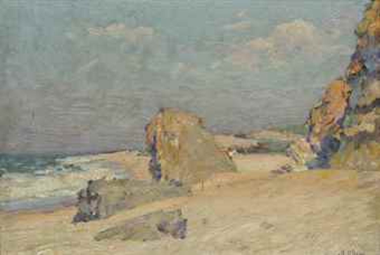 A day on the beach by Jean Baptiste Olive