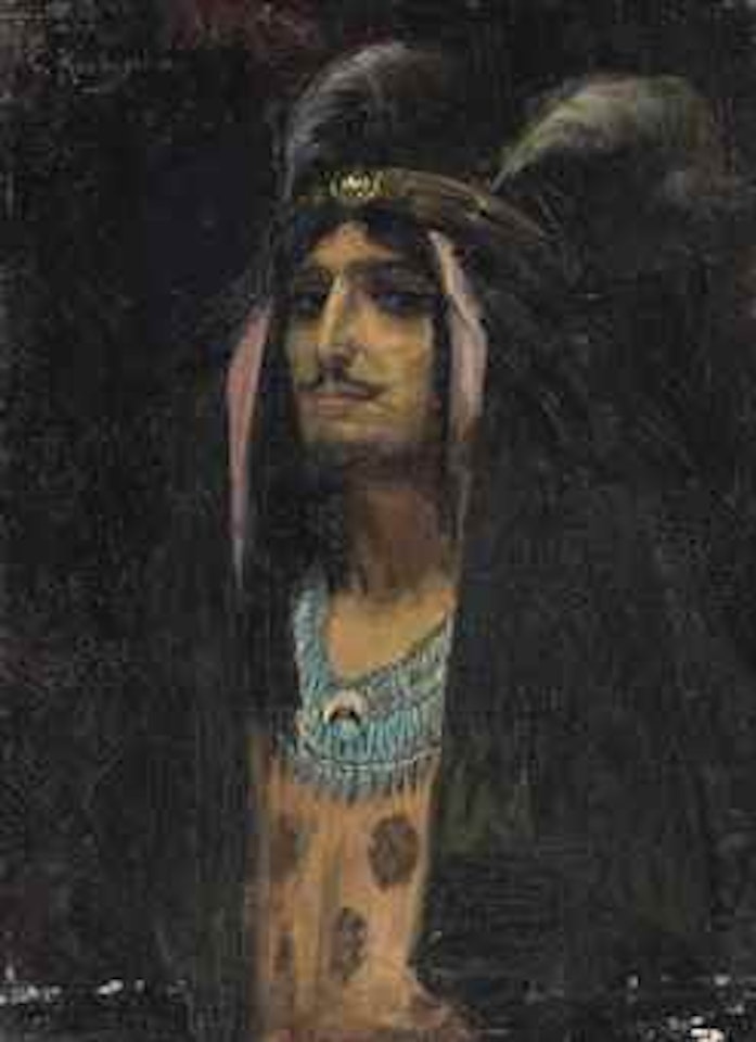 The theatrical lead by Georges Antoine Rochegrosse