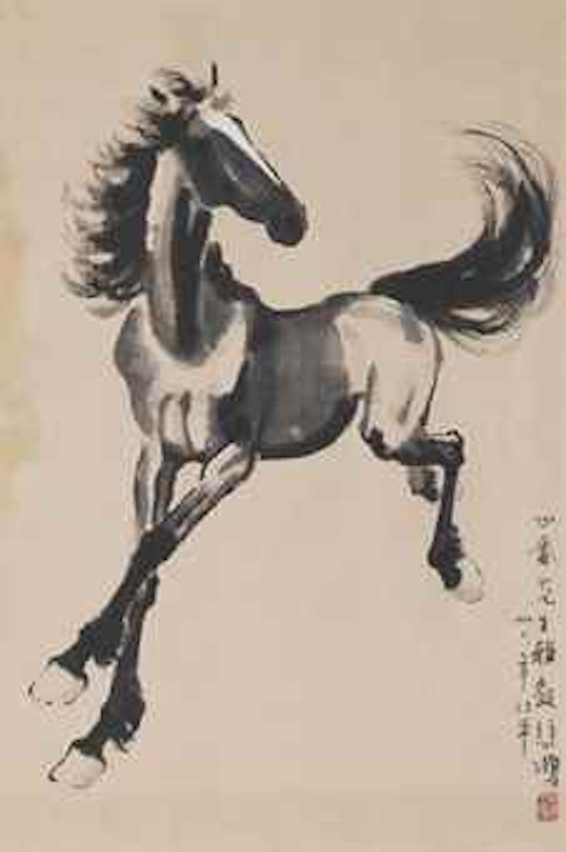 Galloping Horse by Xu Beihong