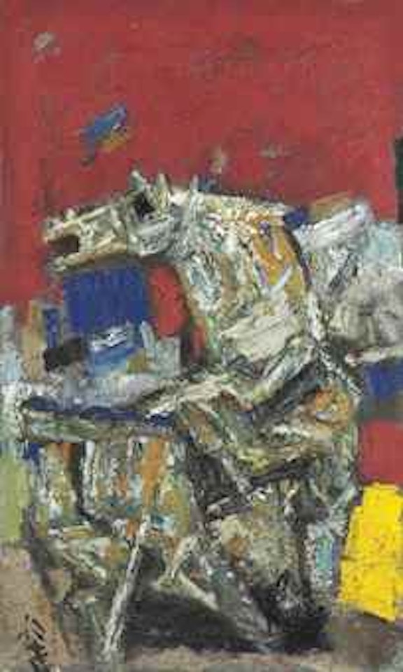 Untitled (Horse) by M.F. Husain