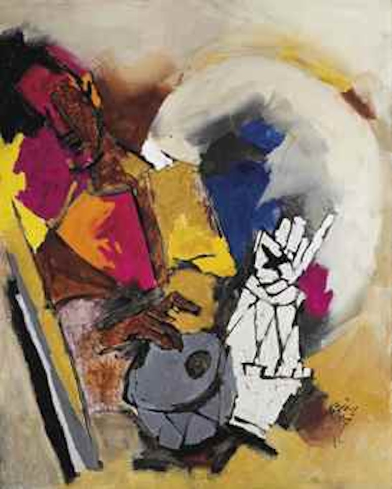 Ustadjan Thirakwa by M.F. Husain