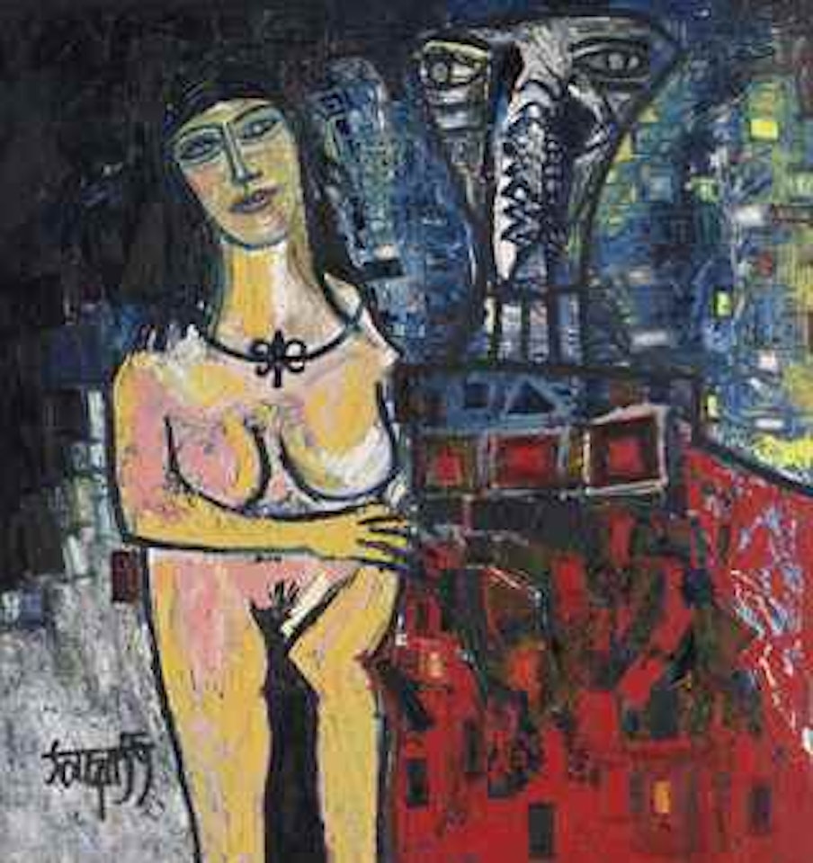 Man and Woman by Francis Newton Souza