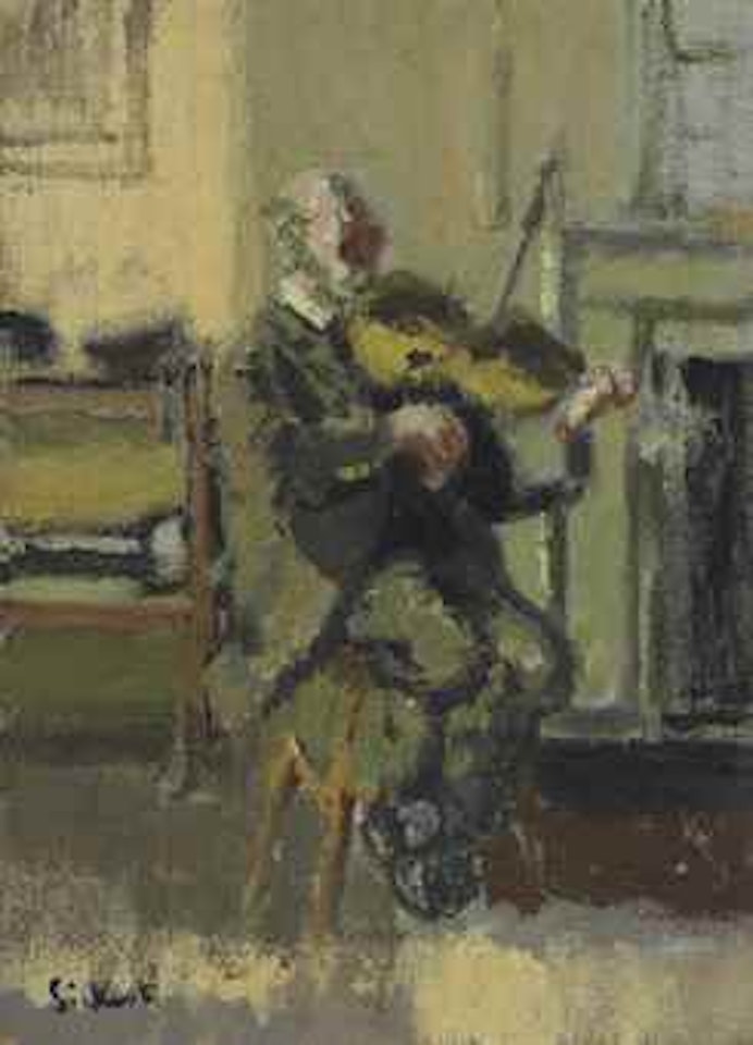 Old Heffel of Rowton House by Walter Richard Sickert