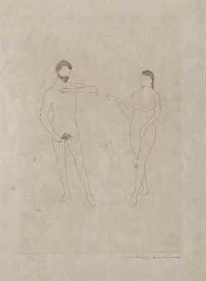Morceaux choisis d'après Cranach et 'Relâche' by Marcel Duchamp