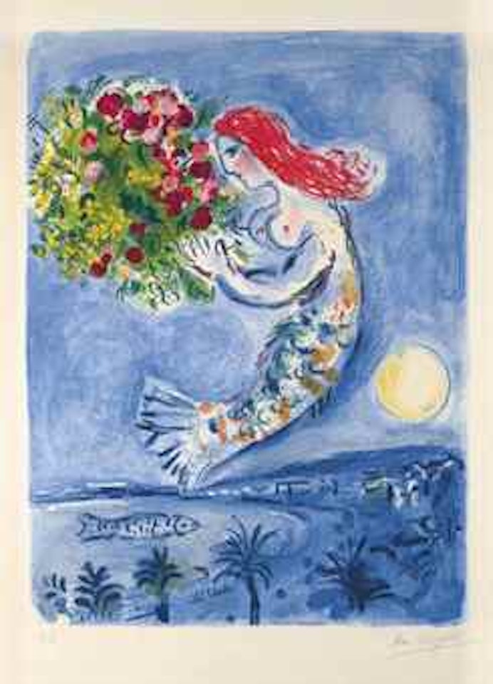 Le Baie des Anges by Marc Chagall