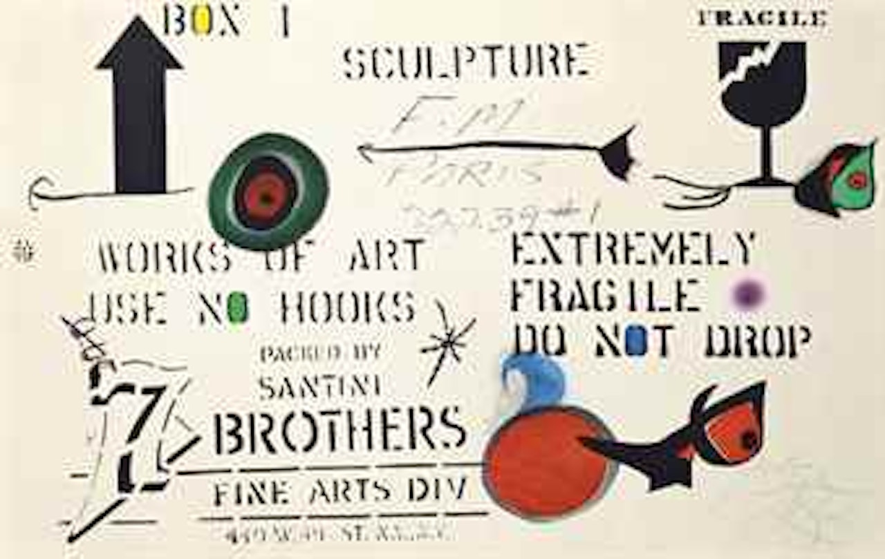 Emballage by Joan Miró