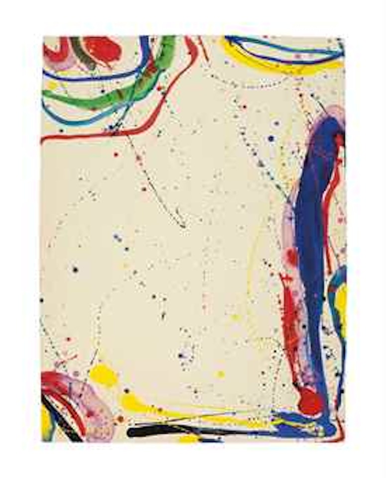 Untitled by Sam Francis