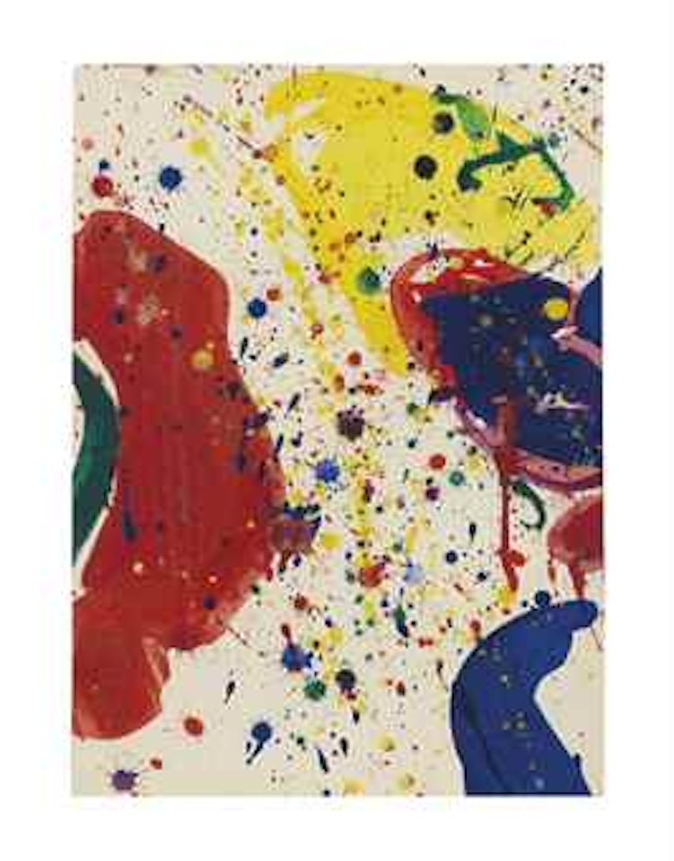 Red, Yellow and Blue by Sam Francis