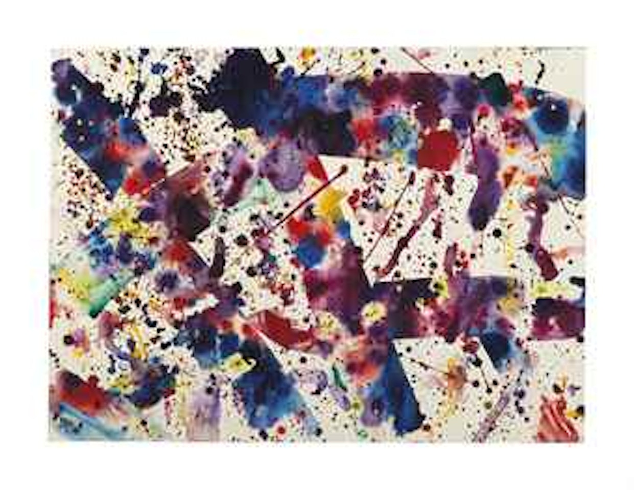 Untitled by Sam Francis