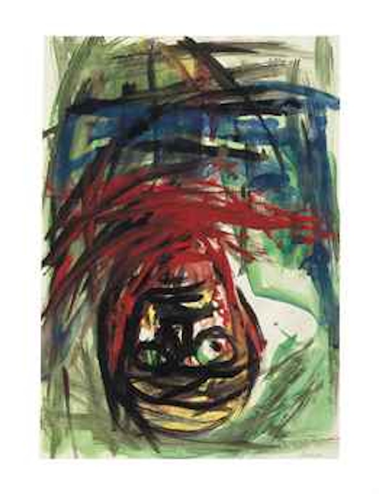 Study for the Crucifixion by Georg Baselitz