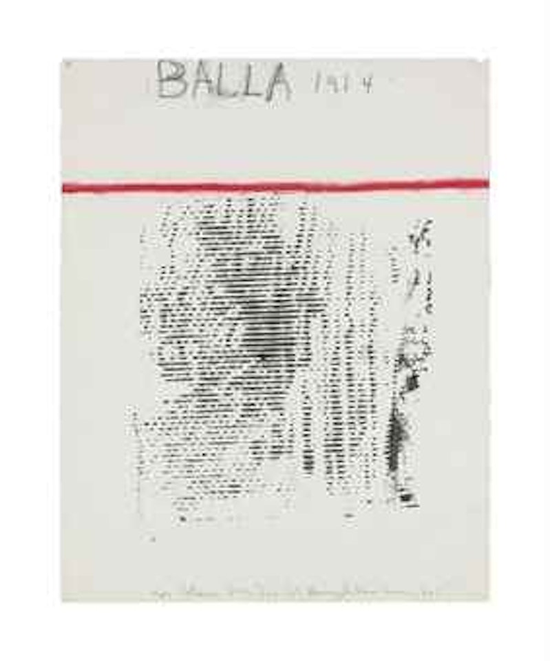 Balla 1914 by Jim Dine